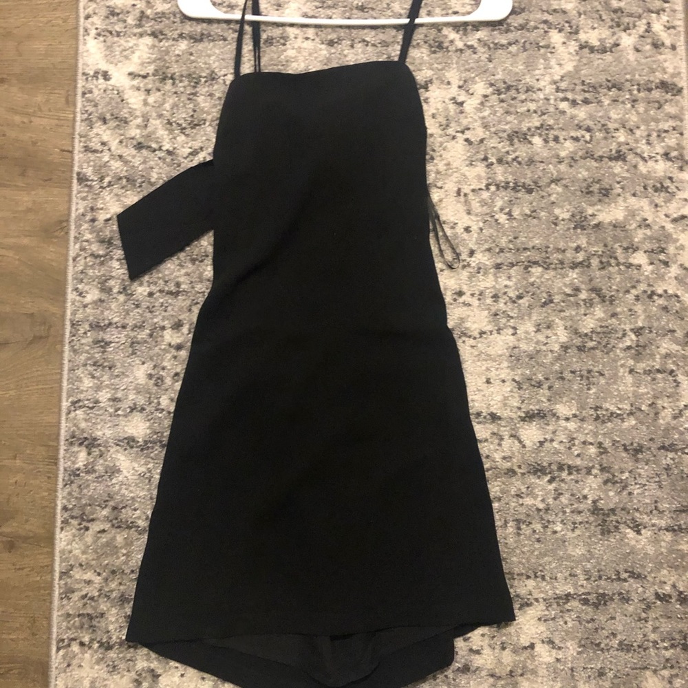 black dress